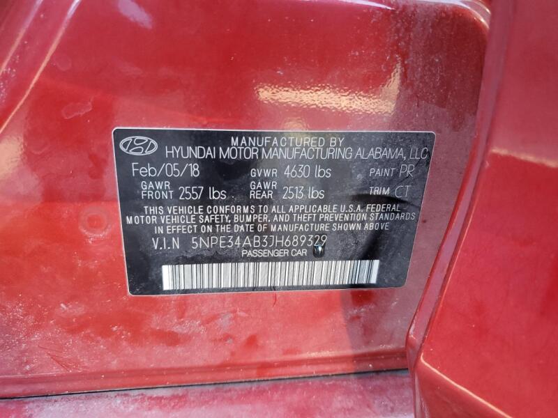 2018 HYUNDAI SONATA SPORT - 5NPE34AB3JH689329 | SeoVin.biz