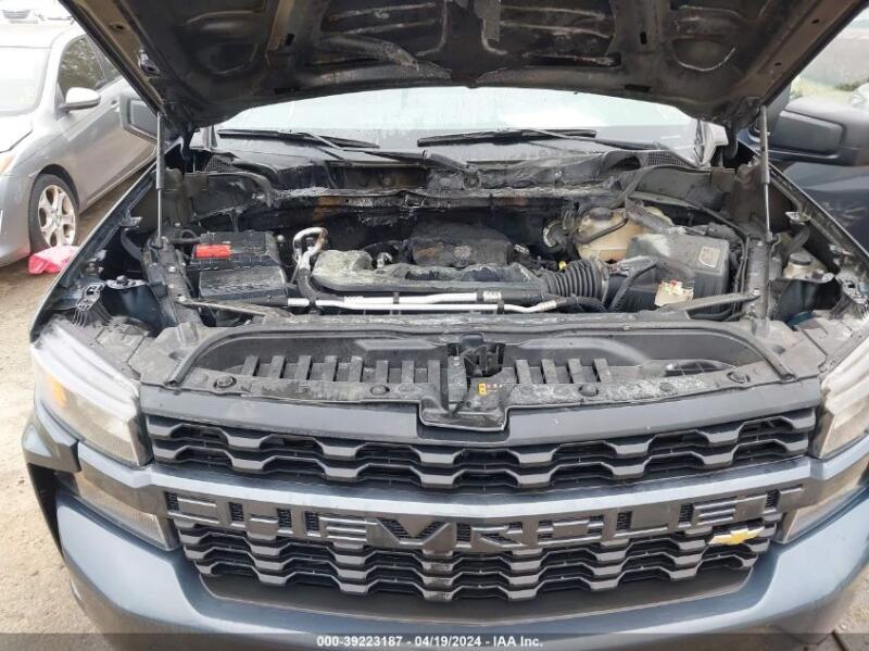 2021 CHEVROLET SILVERADO 1500 4WD  SHORT BED CUSTOM - 1GCPYBEK0MZ332941 | SeoVin.biz