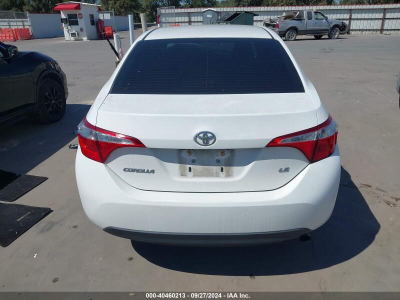 2016 TOYOTA COROLLA LE - 2T1BURHEXGC728992 | SeoVin.biz