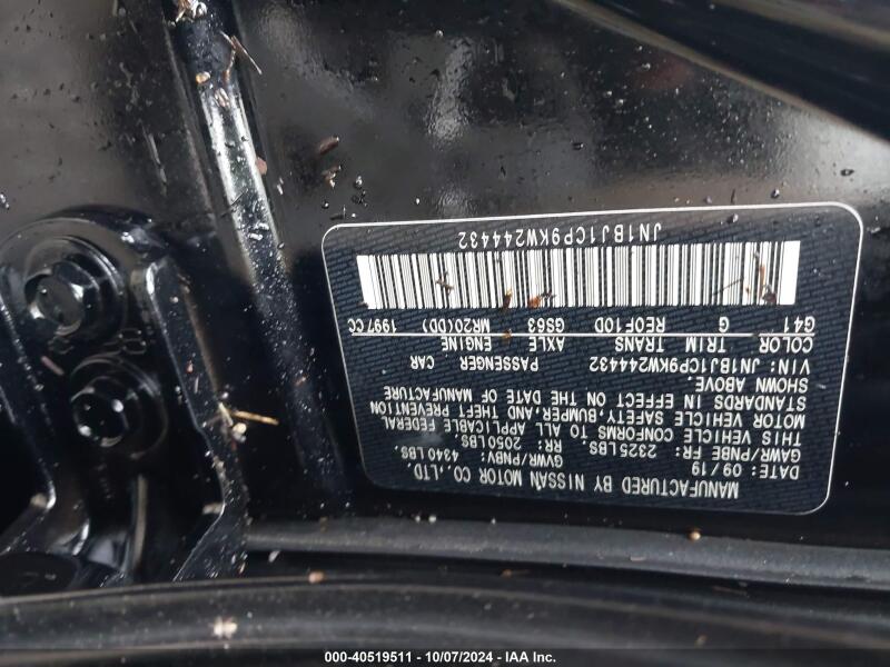 2019 NISSAN ROGUE SPORT S - JN1BJ1CP9KW244432 | SeoVin.biz