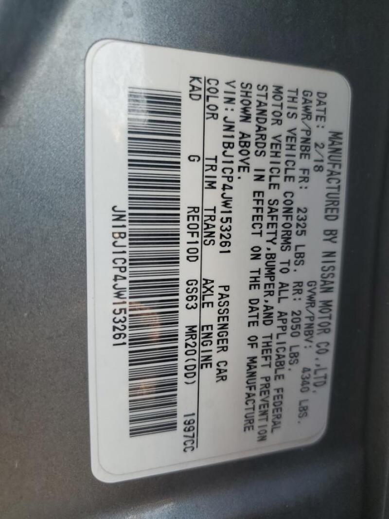 2018 NISSAN ROGUE SPORT S - JN1BJ1CP4JW153261 | SeoVin.biz