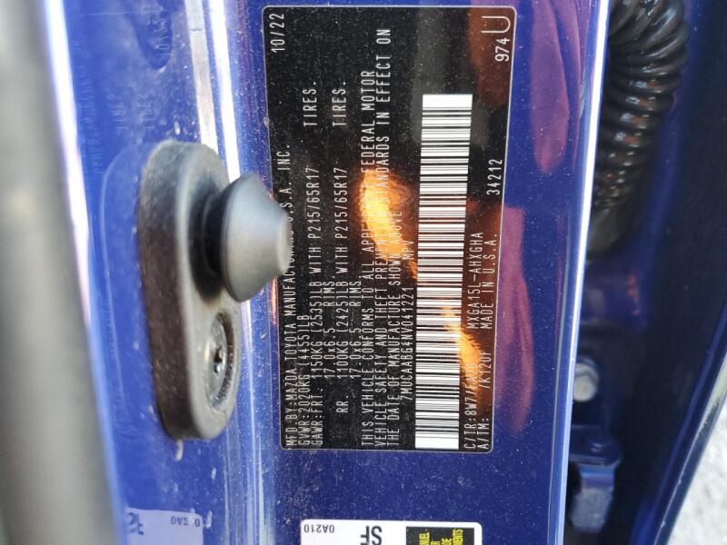 2022 TOYOTA COROLLA CROSS LE - 7MUCAABG4NV041221 | SeoVin.biz