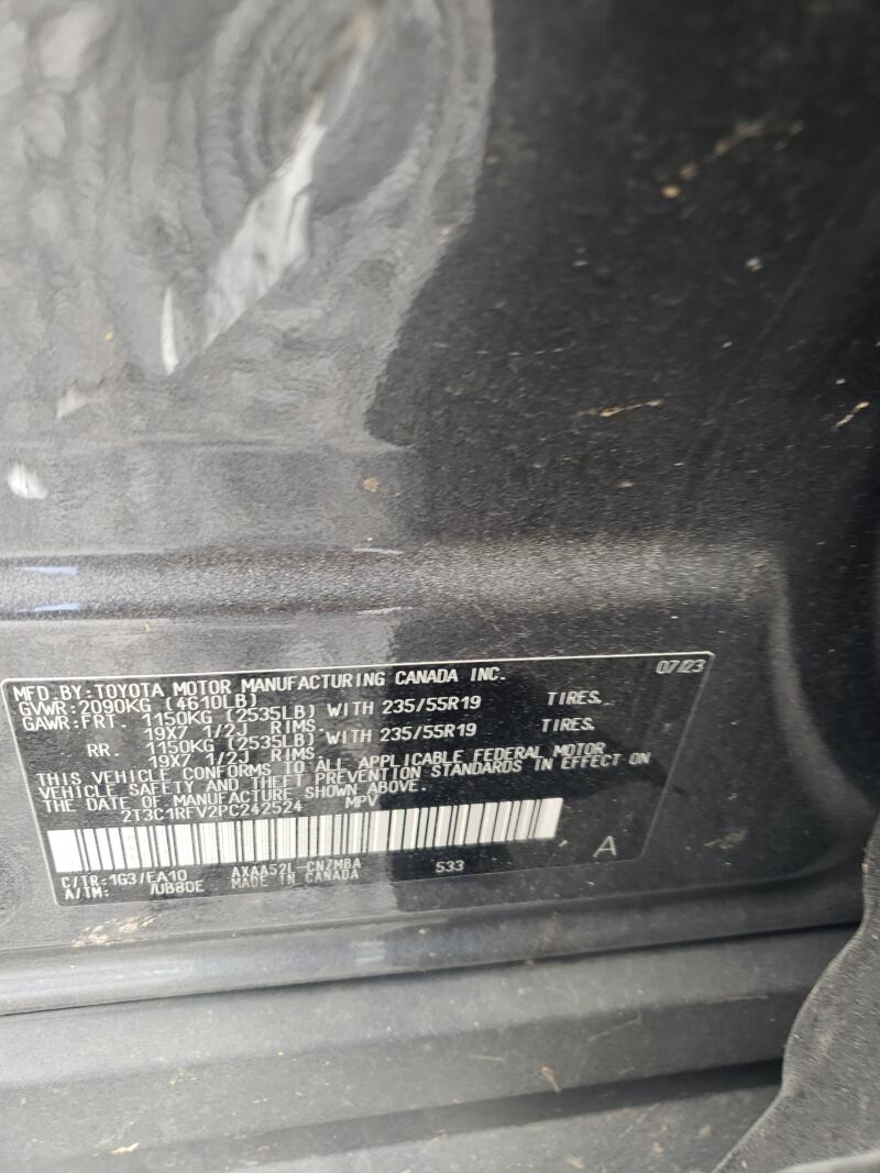 2023 TOYOTA RAV4 XLE PREMIUM - 2T3C1RFV2PC242524 | SeoVin.biz