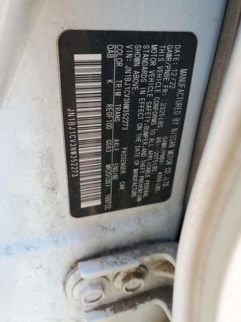 2022 NISSAN ROGUE SPORT SL - JN1BJ1CV3NW352273 | SeoVin.biz