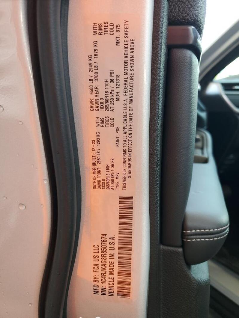 2024 JEEP GRAND CHEROKEE L LAREDO - 1C4RJKAG8R8507674 | SeoVin.biz