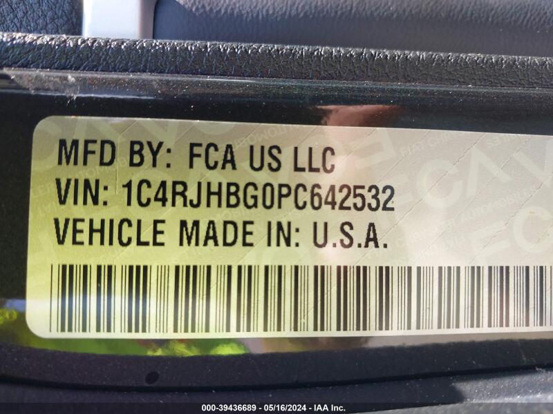 2023 JEEP GRAND CHEROKEE LIMITED 4X4 - 1C4RJHBG0PC642532 | SeoVin.biz