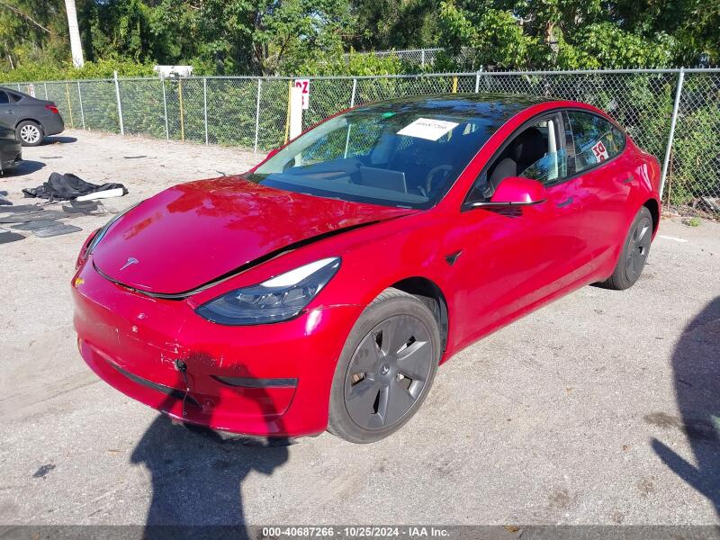 2021 TESLA MODEL 3 STANDARD RANGE PLUS REAR-WHEEL DRIVE - 5YJ3E1EA5MF087956 | SeoVin.biz