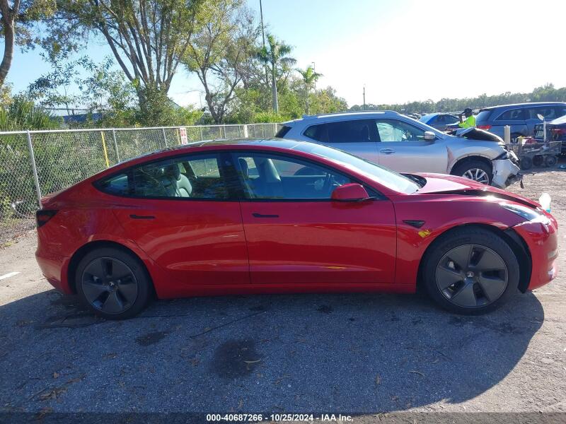 2021 TESLA MODEL 3 STANDARD RANGE PLUS REAR-WHEEL DRIVE - 5YJ3E1EA5MF087956 | SeoVin.biz