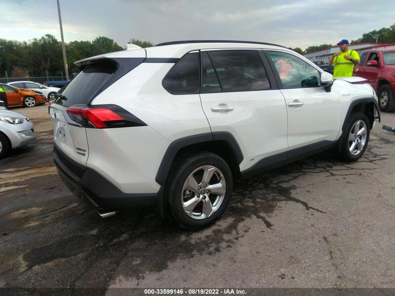 2021 TOYOTA RAV4 LIMITED HYBRID - 4T3D6RFV9MU047102 | SeoVin.biz
