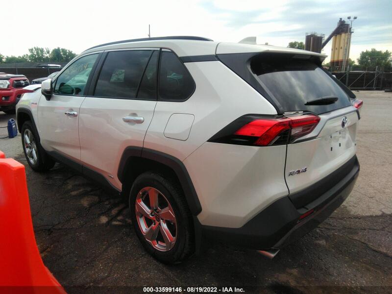 2021 TOYOTA RAV4 LIMITED HYBRID - 4T3D6RFV9MU047102 | SeoVin.biz
