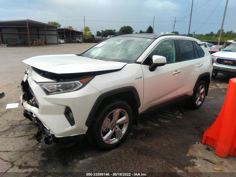 2021 TOYOTA RAV4 LIMITED HYBRID - 4T3D6RFV9MU047102 | SeoVin.biz