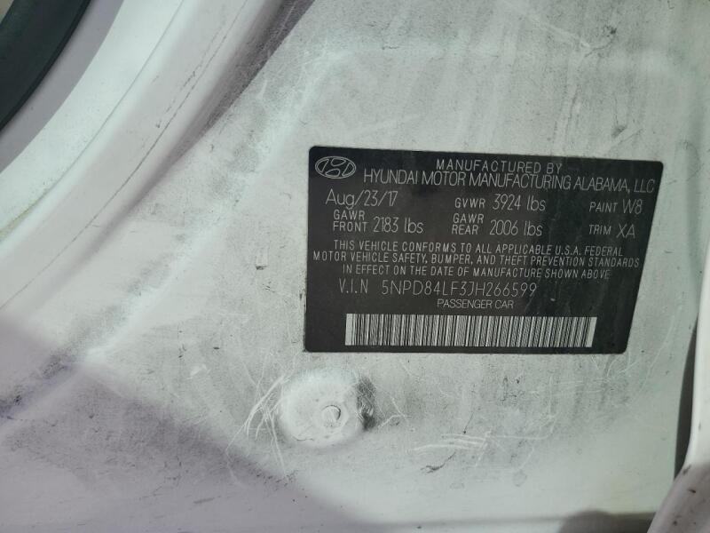 2018 HYUNDAI ELANTRA SEL - 5NPD84LF3JH266599 | SeoVin.biz