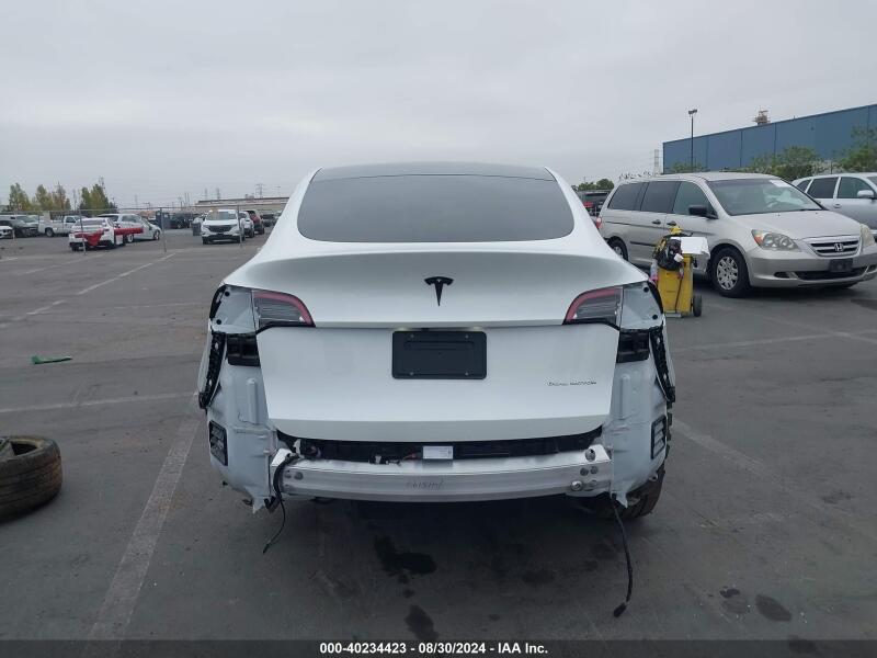 2021 TESLA MODEL Y LONG RANGE DUAL MOTOR ALL-WHEEL DRIVE - 5YJYGDEE7MF062058 | SeoVin.biz