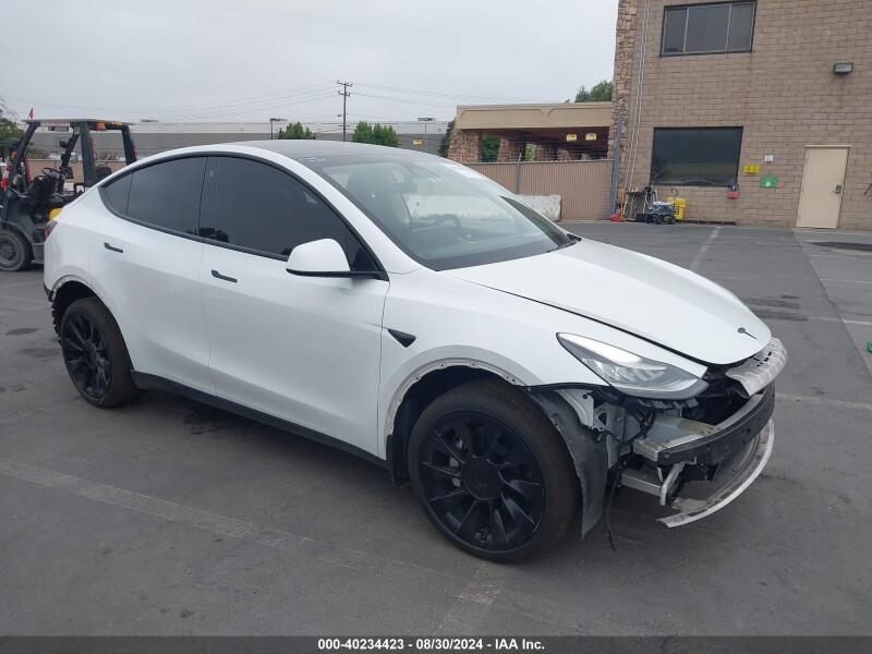 2021 TESLA MODEL Y LONG RANGE DUAL MOTOR ALL-WHEEL DRIVE - 5YJYGDEE7MF062058 | SeoVin.biz