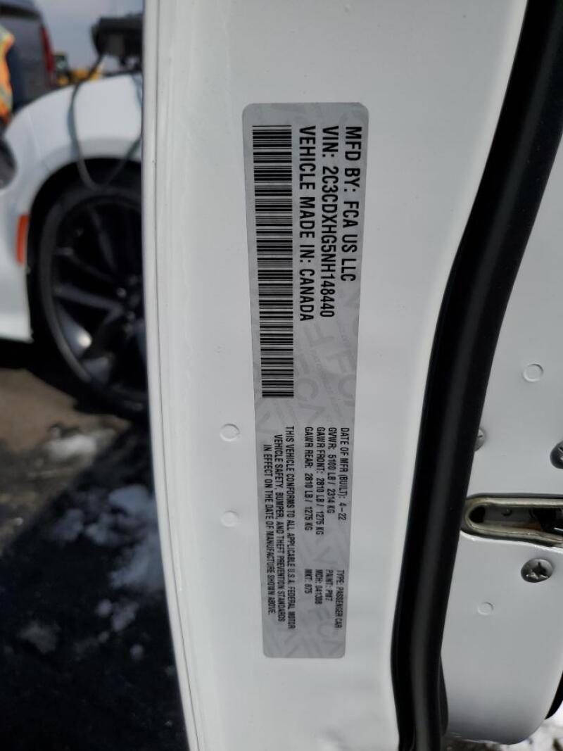 2022 DODGE CHARGER GT - 2C3CDXHG5NH148440 | SeoVin.biz