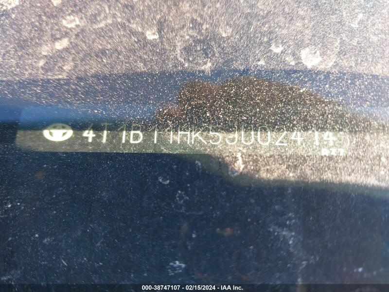 2018 TOYOTA CAMRY LE - 4T1B11HK5JU024141 | SeoVin.biz