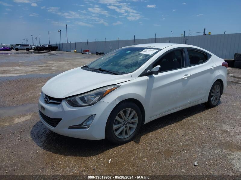 2016 HYUNDAI ELANTRA SE - 5NPDH4AEXGH771395 | SeoVin.biz