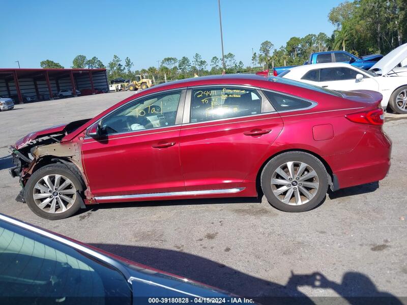 2016 HYUNDAI SONATA SPORT - 5NPE34AF5GH390520 | SeoVin.biz