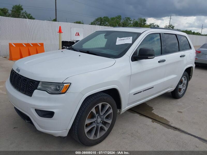2017 JEEP GRAND CHEROKEE OVERLAND 4X2 - 1C4RJECG0HC903124 | SeoVin.biz