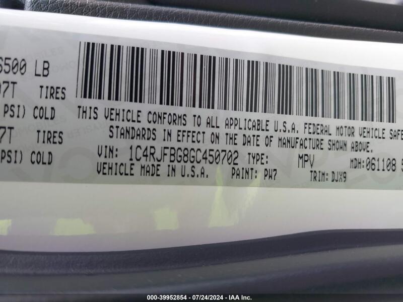 2016 JEEP GRAND CHEROKEE LIMITED 75TH ANNIVERSARY - 1C4RJFBG8GC450702 | SeoVin.biz