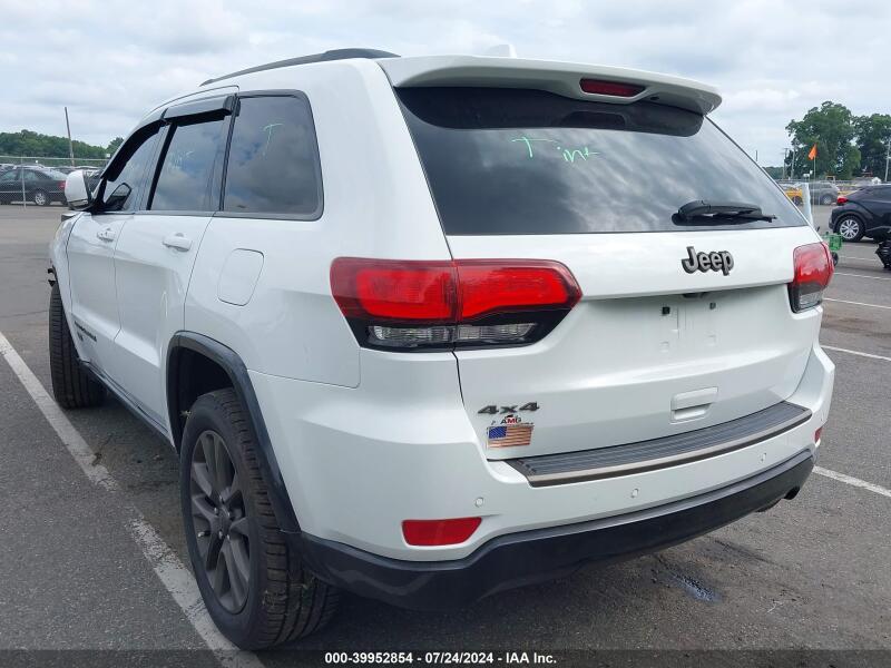 2016 JEEP GRAND CHEROKEE LIMITED 75TH ANNIVERSARY - 1C4RJFBG8GC450702 | SeoVin.biz