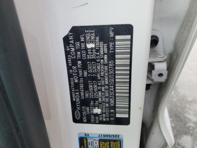 2016 HYUNDAI TUCSON LIMITED - KM8J3CA41GU130785 | SeoVin.biz