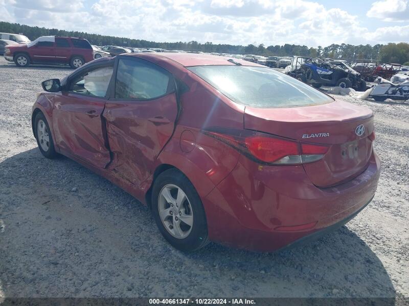 2015 HYUNDAI ELANTRA SE - 5NPDH4AE5FH650515 | SeoVin.biz