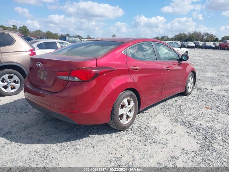 2015 HYUNDAI ELANTRA SE - 5NPDH4AE5FH650515 | SeoVin.biz