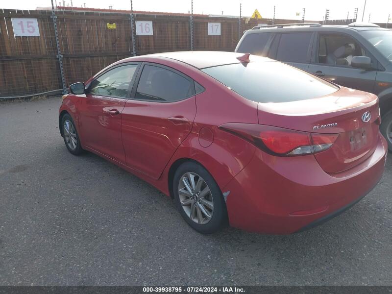 2015 HYUNDAI ELANTRA SE - KMHDH4AE6FU254983 | SeoVin.biz