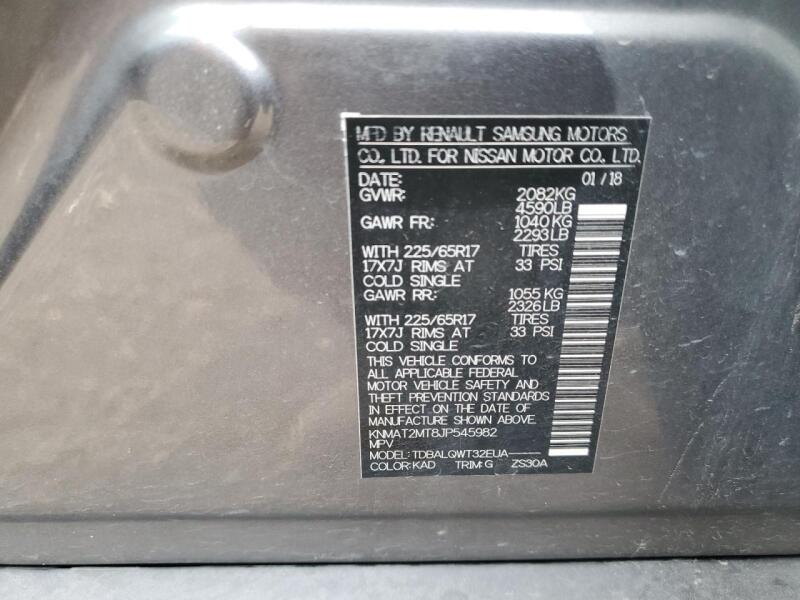 2018 NISSAN ROGUE S - KNMAT2MT8JP545982 | SeoVin.biz