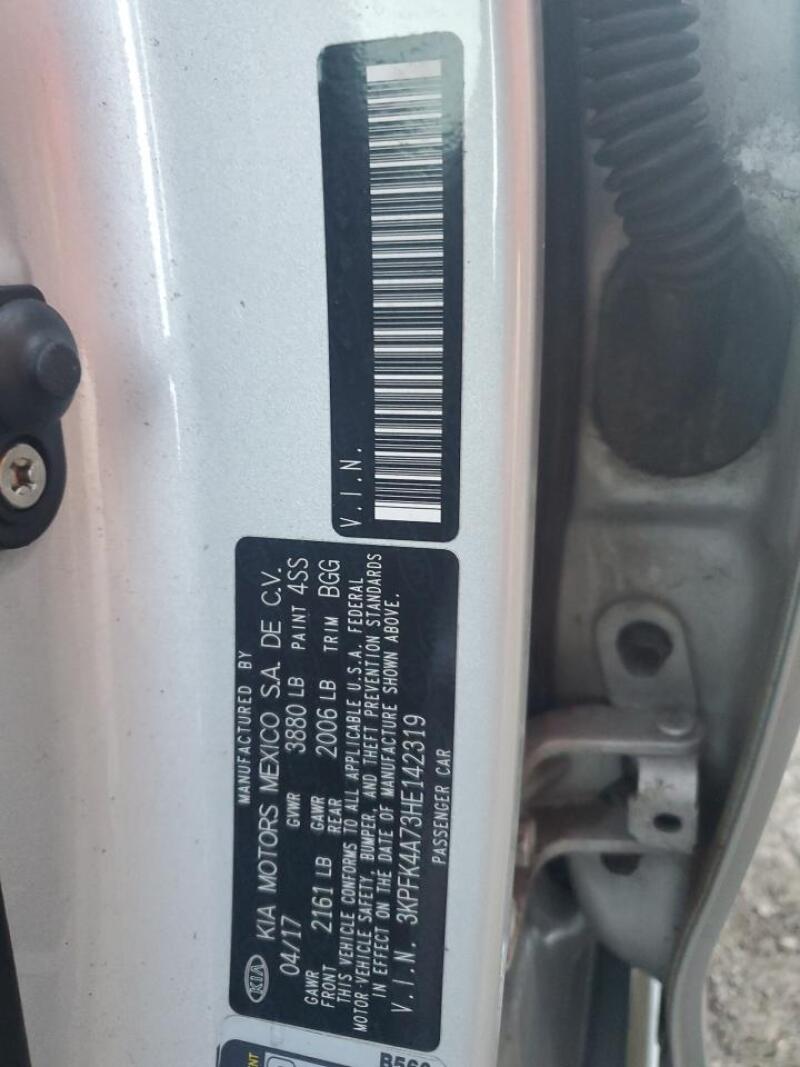 2017 KIA FORTE LX - 3KPFK4A73HE142319 | SeoVin.biz