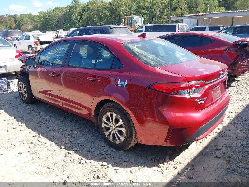 2022 TOYOTA COROLLA HYBRID LE - JTDEAMDE0NJ060216 | SeoVin.biz