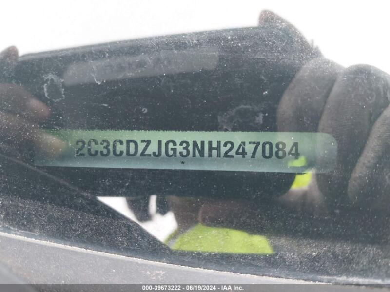 2022 DODGE CHALLENGER GT - 2C3CDZJG3NH247084 | SeoVin.biz