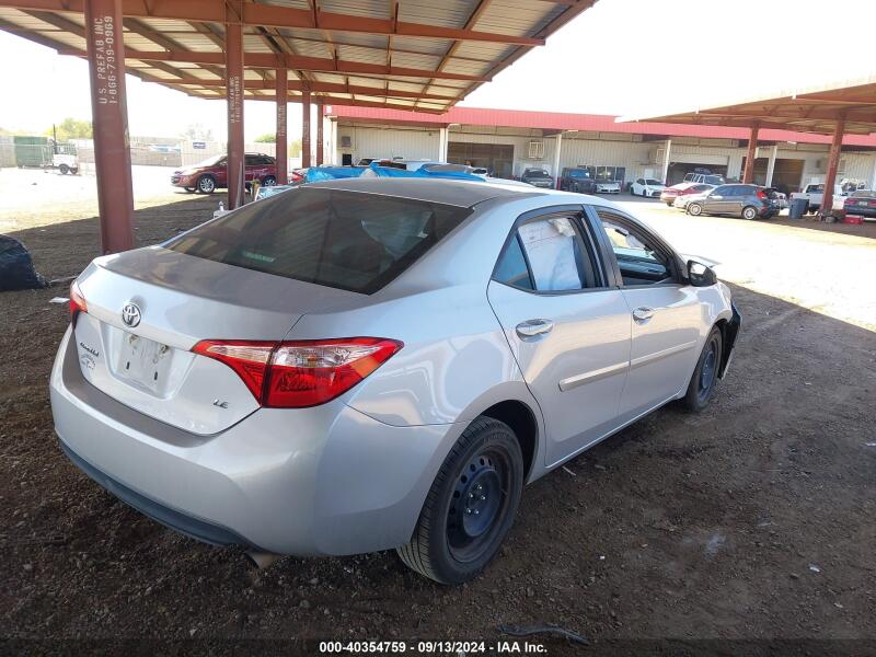 2018 TOYOTA COROLLA LE - 2T1BURHE6JC011805 | SeoVin.biz