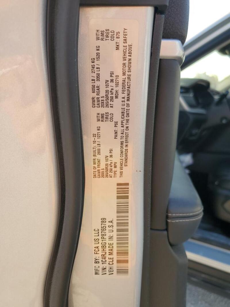 2023 JEEP GRAND CHEROKEE LIMITED - 1C4RJHBG1P8765789 | SeoVin.biz