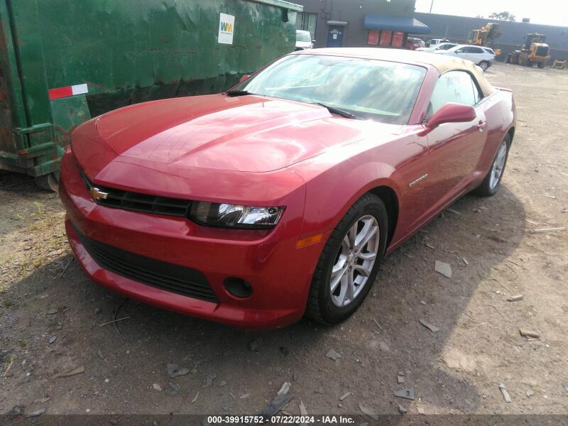 2015 CHEVROLET CAMARO 1LT - 2G1FD3D35F9222898 | SeoVin.biz