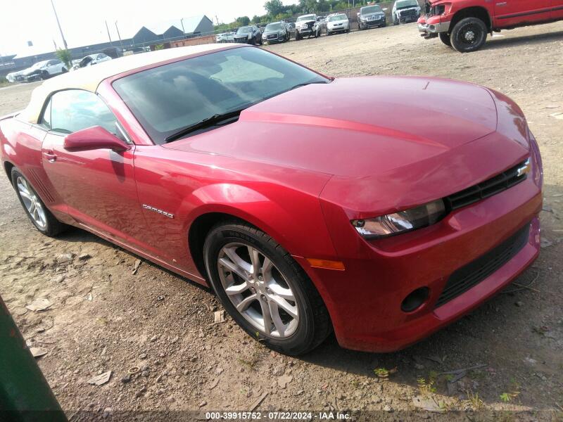 2015 CHEVROLET CAMARO 1LT - 2G1FD3D35F9222898 | SeoVin.biz