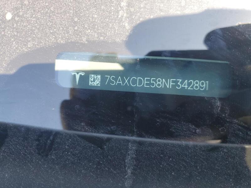 2022 TESLA MODEL X - 7SAXCDE58NF342891 | SeoVin.biz