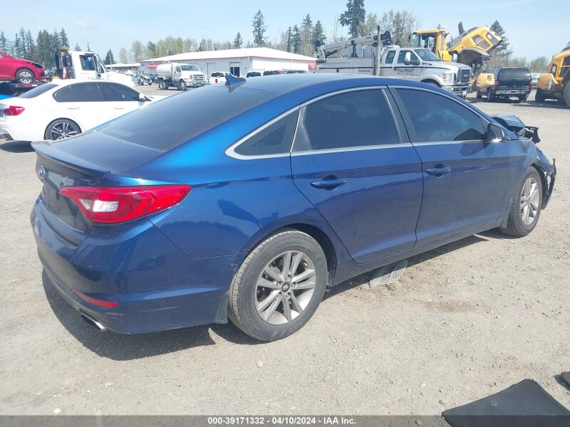 2015 HYUNDAI SONATA SE - 5NPE24AF7FH259591 | SeoVin.biz