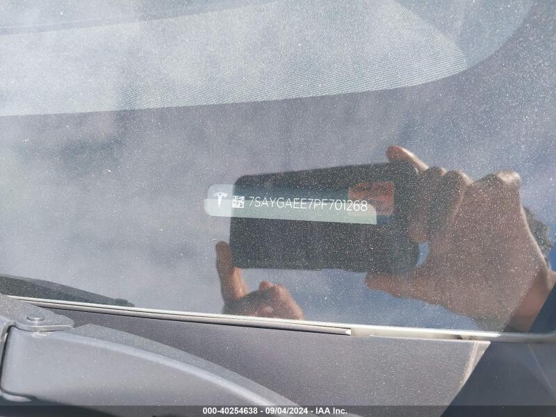 2023 TESLA MODEL Y AWD/LONG RANGE DUAL MOTOR ALL-WHEEL DRIVE - 7SAYGAEE7PF701268 | SeoVin.biz