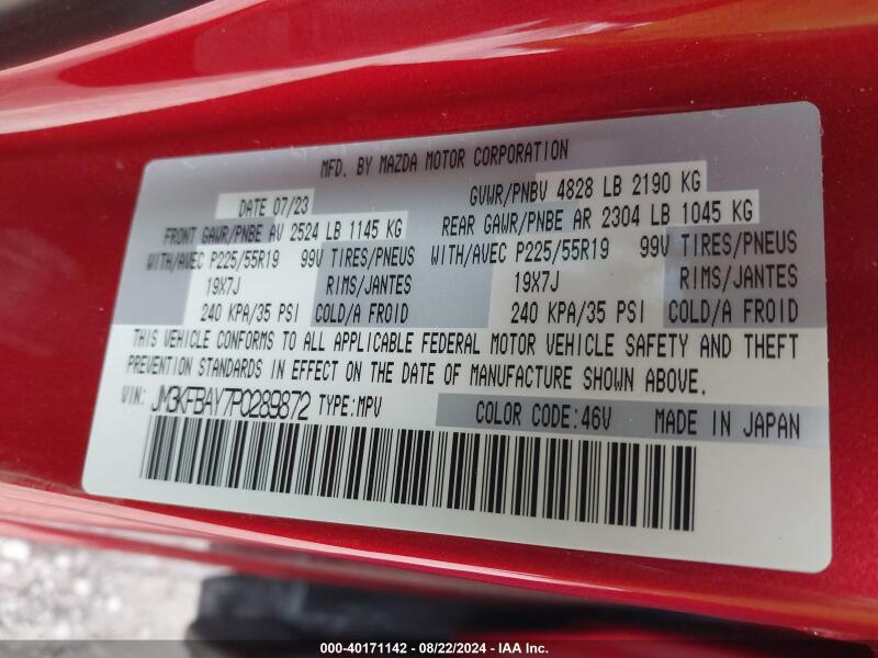 2023 MAZDA CX-5 2.5 TURBO - JM3KFBAY7P0289872 | SeoVin.biz