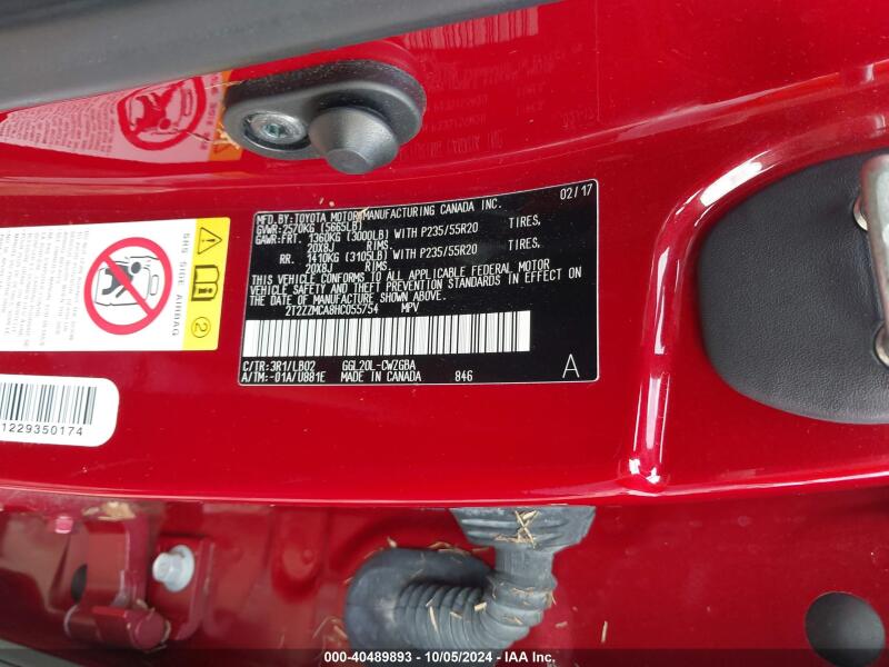 2017 LEXUS RX 350 - 2T2ZZMCA8HC055754 | SeoVin.biz