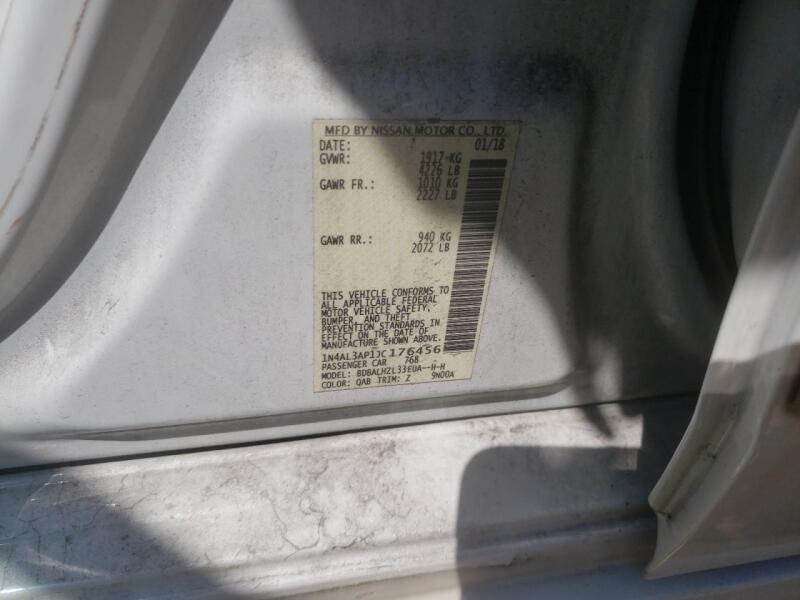 2018 NISSAN ALTIMA 2.5 - 1N4AL3AP1JC176456 | SeoVin.biz