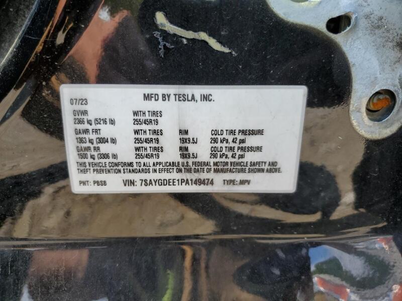 2023 TESLA MODEL Y - 7SAYGDEE1PA149474 | SeoVin.biz