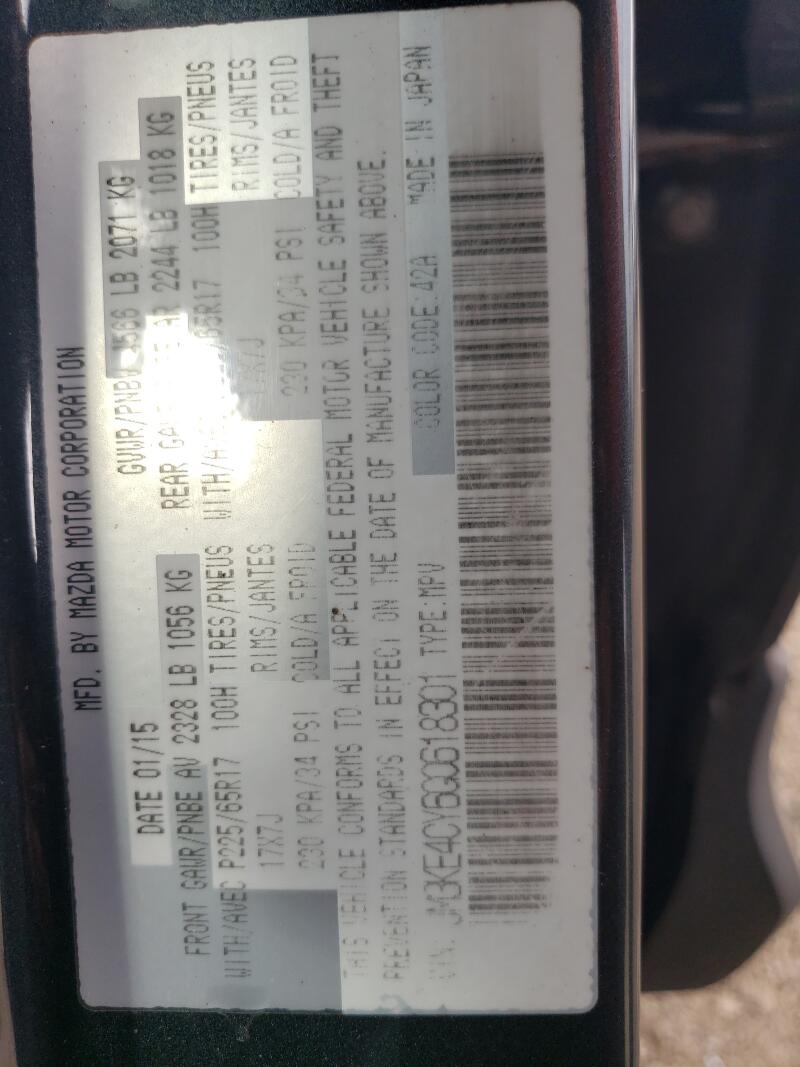 2016 MAZDA CX-5 TOURING - JM3KE4CY6G0618301 | SeoVin.biz