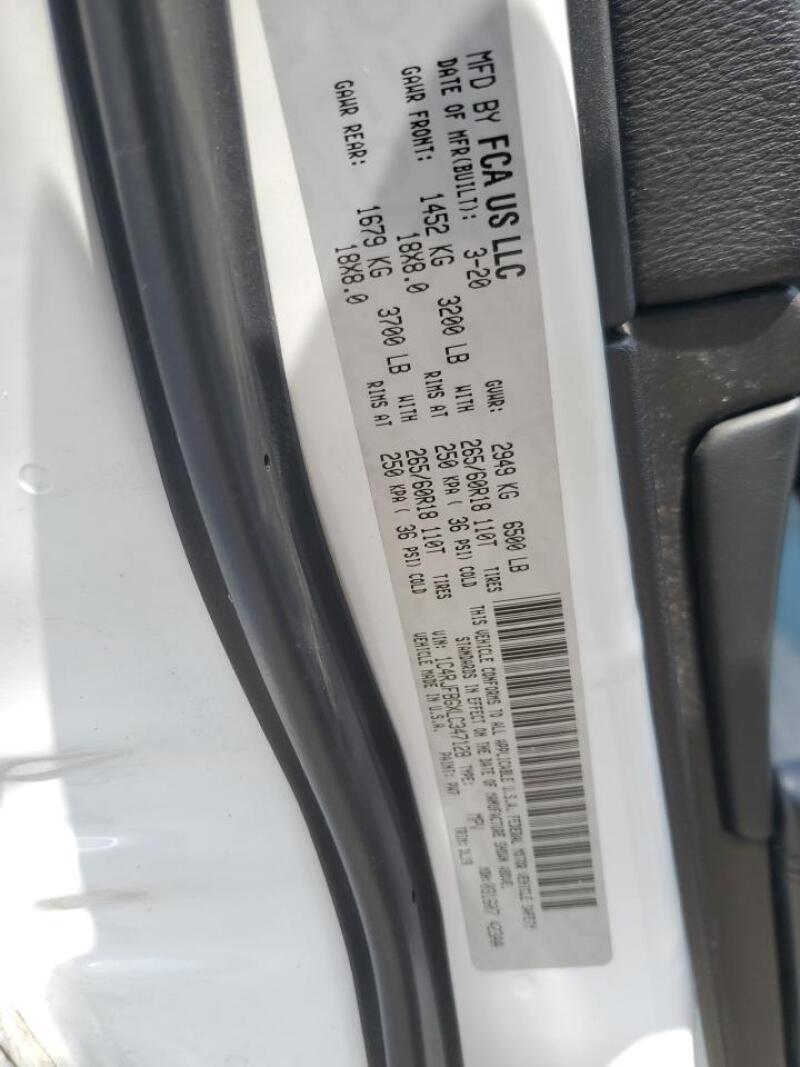 2020 JEEP GRAND CHEROKEE LIMITED - 1C4RJFBGXLC347128 | SeoVin.biz