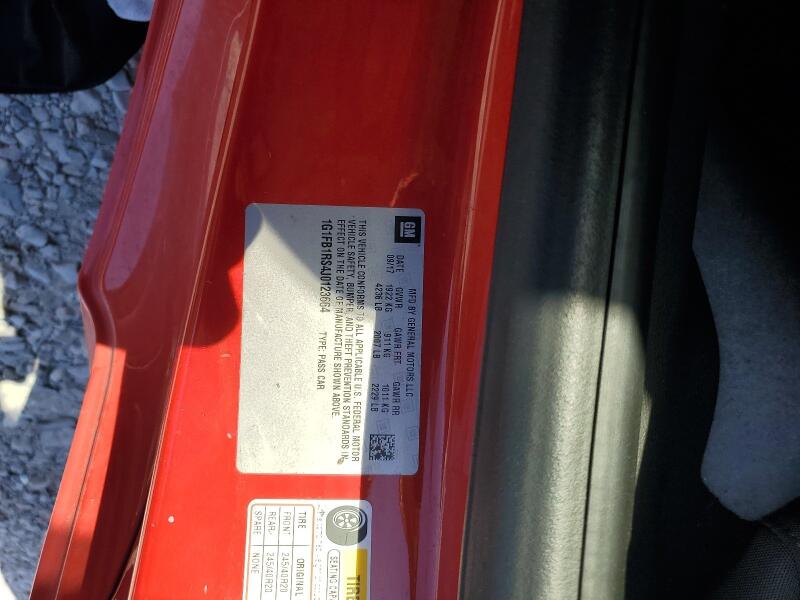 2018 CHEVROLET CAMARO LT - 1G1FB1RS4J0123664 | SeoVin.biz