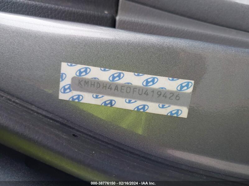 2015 HYUNDAI ELANTRA SE - KMHDH4AE0FU419426 | SeoVin.biz