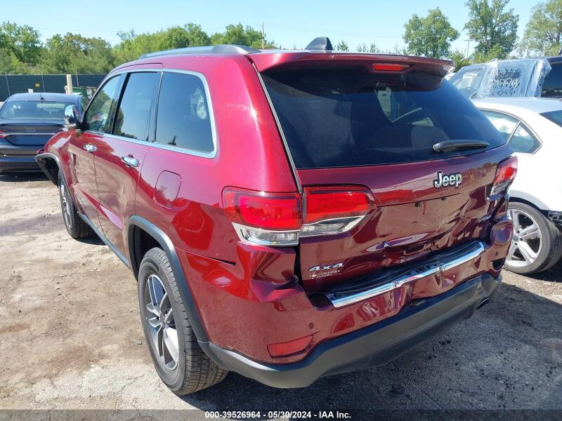 2020 JEEP GRAND CHEROKEE LIMITED 4X4 - 1C4RJFBG8LC127857 | SeoVin.biz