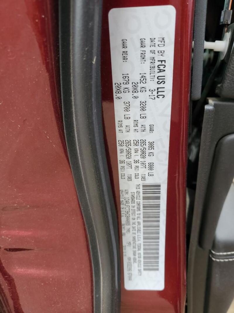 2017 JEEP GRAND CHEROKEE OVERLAND - 1C4RJFCT9HC844089 | SeoVin.biz